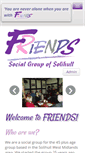 Mobile Screenshot of friends-socialgroup.org